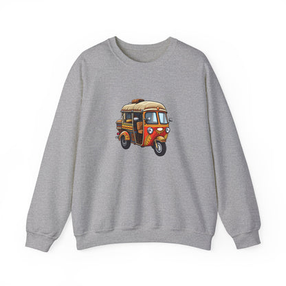 Red Tuk Tuk Crewneck Sweatshirt