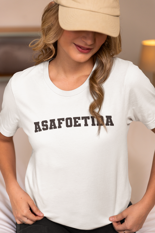 Asafoetida Funny Indian Food Short Sleeve Tee