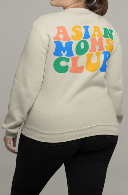 Asian Moms Club Crewneck Sweatshirt